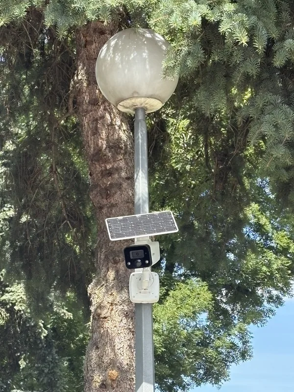 Inteligentny monitoring zasilany energią słoneczną