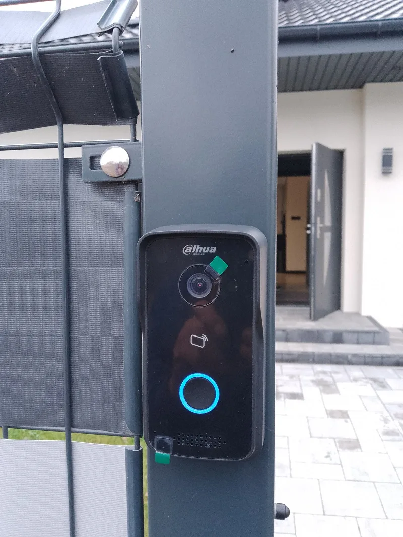 Nowa realizacja: instalacja wideodomofonu w domu jednorodzinnym w Łodzi